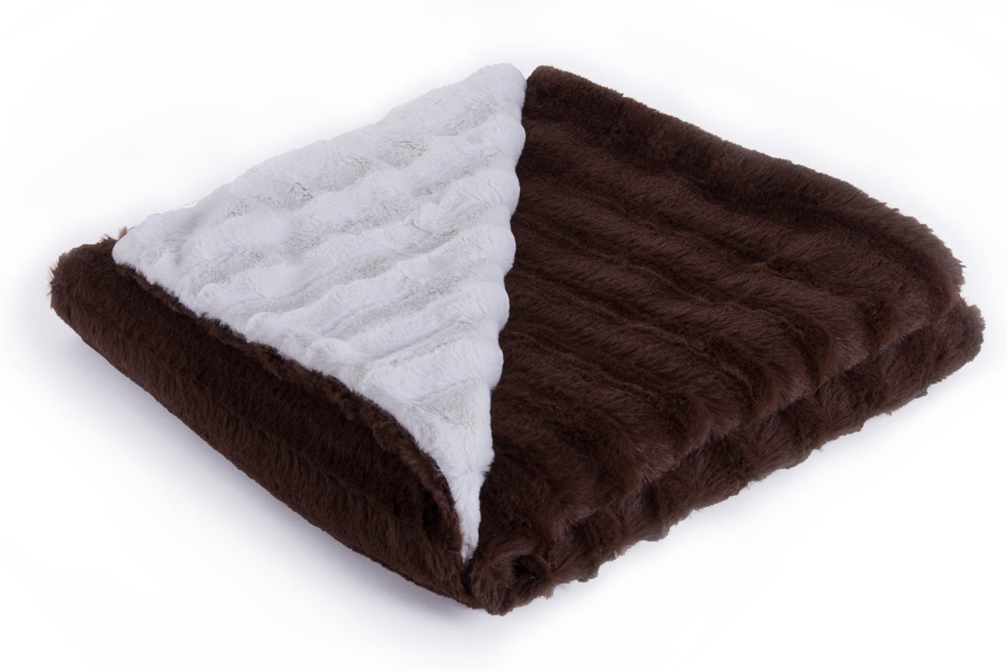 Cuddle Stripe Chocolate & Ivory
